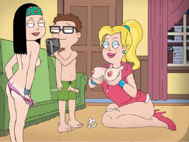 640px x 480px - American Dad porn - crazy orgy - (Francine, Steven, Hayley)