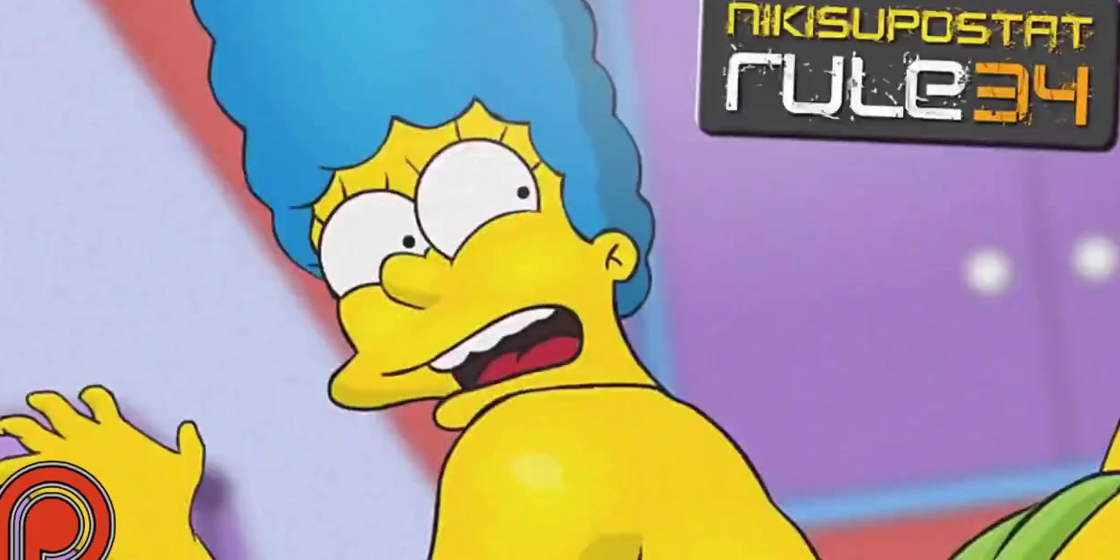Simpsons Toon Lesbian Sex - Marge Simpson sex on the kitchen (ADULT) (The Simpsons) by Nstat